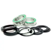 Wheels Manufacturing Bb86 To 30 Mm Flangeddual Row Pressfit 86/92 Abec-3 Tretlager