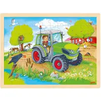 Sonstige Verlage Einlegepuzzle Traktor