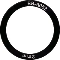 Elvedes Alloy Innenlager-spacer 6 Einheiten