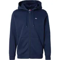 Tommy Hilfiger "TJM REGULAR S FLAG ZIP FLEECE THRU" mit bestickten Markenlogo auf Brusthöhe