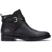 Pikolinos für Damen. W3C-8869 Lederstiefeletten Puertollano schwarz (41), Wohnung, Reißverschluss, Lässig