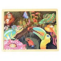 Simply For Kids Holzpuzzle Regenwald