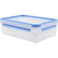 Tefal K30288, Box, Rechteckig, 0,6 l, Blau, Transparent, Kunststoff, Deutschland