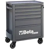 Beta RSC24/6-A, Schwarz, Orange, 800 kg, 12,5 cm, 2 Rad/Räder, 2 Rad/Räder, 1 Stück(e)