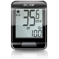 Echowell Fahrrad Computer BL15W Funk Tacho mit 15 Funktionen schwarz