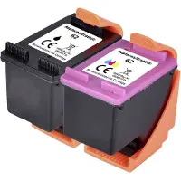 Renkforce Druckerpatrone ersetzt HP 62, N9J71AE, C2P04AE, C2P06AE Kompatibel Kombi-Pack Schwarz, Cyan, Magenta, Gelb RF