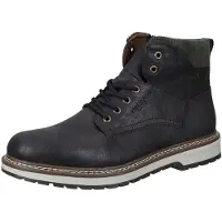 Rieker Herren Winter Stiefeletten Schnürboots Braun Kunstleder wasserfest Größe: 40