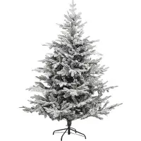 FÉÉRIC LIGHTS AND CHRISTMAS Künstlicher Weihnachtsbaum auf Metallständer, verschneit, 150 cm