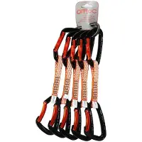 Qi´roc Racing Straight/curve+express Dyneema 12x120 Mm+mini Karabinerhaken 5 Einheiten