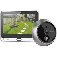 Ezviz DP2, Schwarz, Silber, 6 m, UL / CE / FCC / REACH / WEEE / RoHS / UKCA, 2 MP, 1/2.7", CMOS