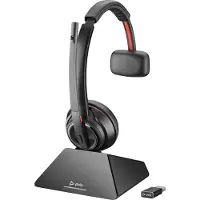 HP Poly Savi 8210/8220 Ladestation + Netzteil, Headset-Ständer, 283 g, Schwarz
