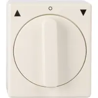 SCHELLENBERG Rolladenschalter Knebelschalter, mit Tast- und Rastfunktion, Aufputz, weiß, 23003