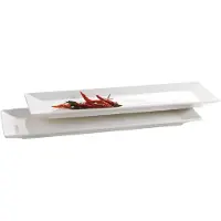 MÄSER Teller-Set "Trendy Line", weiß (elfenbein), 2, Geschirr-Sets, Teller-Set