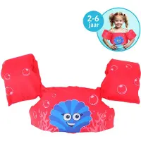 Comfortpool Floaty Friends Schwimmweste – Muschelform | Kinder-Schwimmweste | Praktische und komfortable Schwimmhilfe | 15-30 kg | 2-6 Jahre