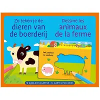 Chantecler Vorlagenkarten – So zeichnest du die Tiere vom Bauernhof