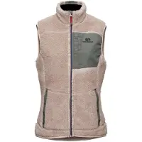 Elevenate - Women's Glacier Pile Vest - Fleeceweste Gr S braun