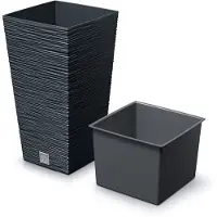 Prosperplast 11l Furu Collection 26.5x26.5x50 Cm Blumentopf