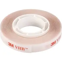 SLV 220000 DOPPELSEITIGES KLEBEBAND, 9 mm, transparent, 3 m