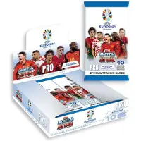 Topps /Merlin UEFA EURO 2024 Trading Cards Premium Pro Booster Display (10)