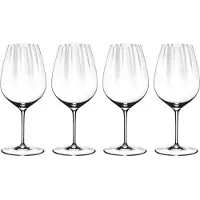 Riedel Performance Cabernet/Merlot-Weinglas - Kristallglas - 834 ml (28,2 oz) - 4-teiliges Set mit optischem Effekt, spülmaschinenfest