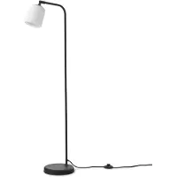 New Works Stehlampe Material, opalweiß, Glas, Höhe 125 cm