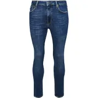 Superdry für Herren. M7010890A Blaue Skinny-Jeans im Vintage-Look (30/34), Lässig, Baumwolle, Denim
