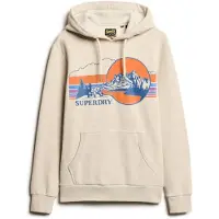 Superdry für Herren. M2013703A Outdoor Graphic Stripe Sweatshirt grau (M), Lässig, Baumwolle, Nachhaltig