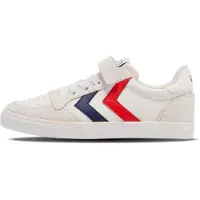 Hummel Slimmer stadil leather low jr - white, Größe:27