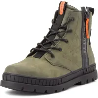 Bugatti Herren Winterstiefel olivgrün Kunstleder - Größe: 43