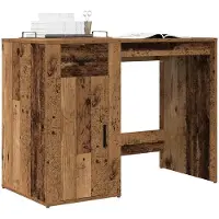 vidaXL Schreibtisch Altholz-Optik 100x49x75 cm Holzwerkstoff