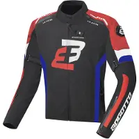 Bogotto GPX Wasserdichte Schwarz Rot Blau Motorrad Textiljacke Größe XS