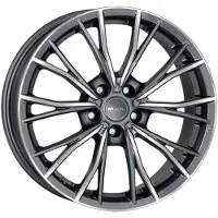 Mak Alufelge Mark 8X18 5X112 Et 54 Gun Met-Mirror Face