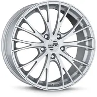 Mak 19 Zoll Alufelge rennen 19"x9" 5x112 PCD ET21 66.4mm Felge Silber