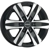 Mak Alufelge Stone 6 8X18 6X114,3 Et 45 Black Mirror