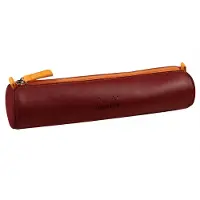 Rhodia 318899C, Weiches Federmäppchen, Kunstleder, Violett, Einfarbig, Reißverschluss, Uni