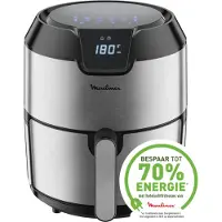 Moulinex EZ401D10 Fritteuse, Edelstahlgehäuse, Timer