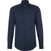 BOSS Slim-Fit Popeline-Hemd aus bügelleichtem Baumwoll-Mix Grösse 45