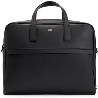 BOSS Aktentasche aus recyceltem Leder Grösse ONESI