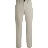BOSS für Herren. 50510917 Beige konisch zulaufende Chino-Hose (30/32), Lässig, Baumwolle