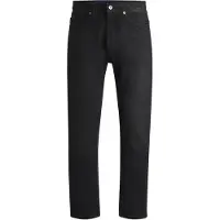 HUGO Regular-fit-Jeans "Jonah", Herren, Gr. 30, Länge 34, grau (dunkelgrau021), Denim/Jeans, Obermaterial: 100% Baumwolle, unifarben, regular fit lang, Jeans Regular-fit-Jeans, regular fit