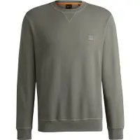 Hugo Boss für Herren. 50509323 Sweatshirt Applique Logo grün (3XL), Lässig, Baumwolle