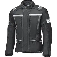 Held Tourino Top wasserdichte Motorrad Textiljacke, schwarz/grau, 10XL