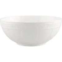 Villeroy & Boch Schale "Schüssel White Pearl ø 24 cm weiß", weiß, Schüsseln, Schale