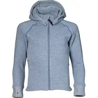 Isbjörn of Sweden - Shaun Hoodie Teens - Wolljacke Gr 158/164 grau