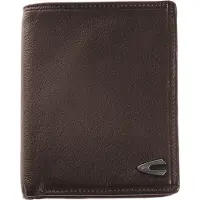 Camel active Geldbörse "Vegas", Herren, braun, Leder, clean, gepflegt, unifarben, Kleinlederwaren Geldbörse, aus hochwertigem Rindsleder mit Metall Logo