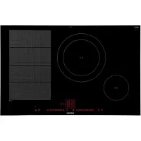 Siemens EX875LEC1E, Schwarz, Edelstahl, Integriert, Zonen-Induktionskochfeld, Glaskeramik, 4 Zone(n), 4 Zone(n)