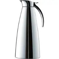 EMSA Isolierkanne "Eleganza", silber (silberfarben), 1,3 l, Edelstahl, Kannen, Isolierkanne