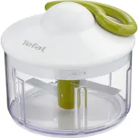 Tefal 5-Sekunden Zerkleinerer 500 ml K13304, Grün, Transparent, Weiß, 120 mm, 120 mm, 106 mm, 225 g, 130 mm