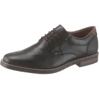 Rieker Herren Halbschuhe Schnürschuhe Schwarz SynthetikGröße:40