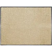 Primaflor Fußmatte "CLEAN, Made in Belgium", beige (creme), B:90cm H:8,5mm L:150cm, Polyamid, -IDEEN IN TEXTIL, Teppiche, Fußmatte, Schmutzfangmatte, große Farbauswahl, waschbar
